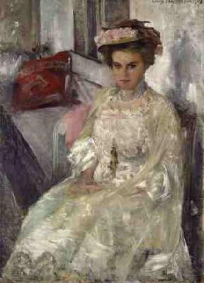 Lovis Corinth Portrait of Irma Hubner